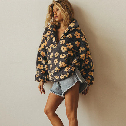 Cotswold Bloom™ | Floral Sherpa Fleece