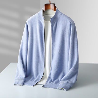 Norwood Line™ | Two-Tone Wool Cardigan