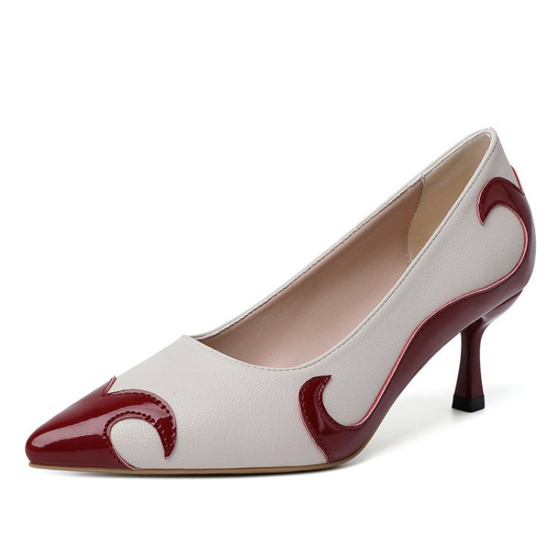 Chelsea Curve™ | Sculpted Leather Heels