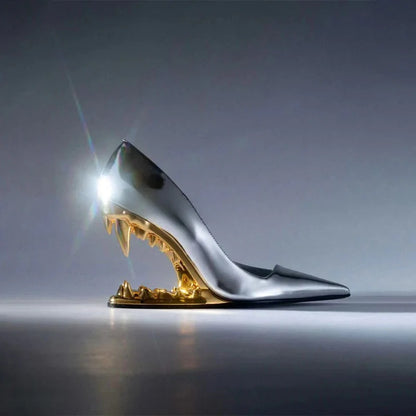 Talia™ | Wolf-Inspired Luxury Heels