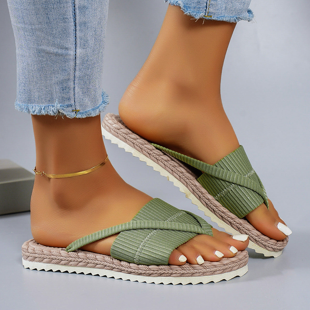 PebbleSoft™ | Flexible Sole Slip-Ons