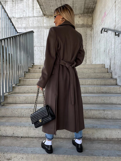 Addison | Women’s Classic Long Sleeve Trench Coat