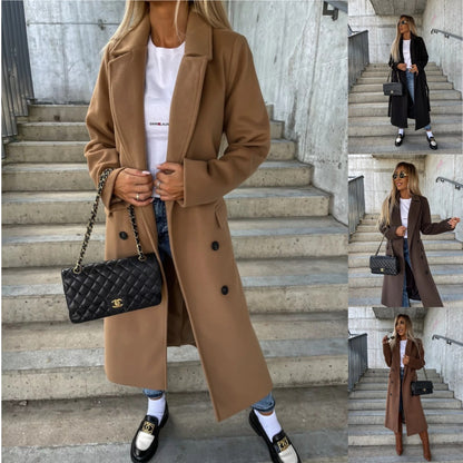 Addison | Women’s Classic Long Sleeve Trench Coat