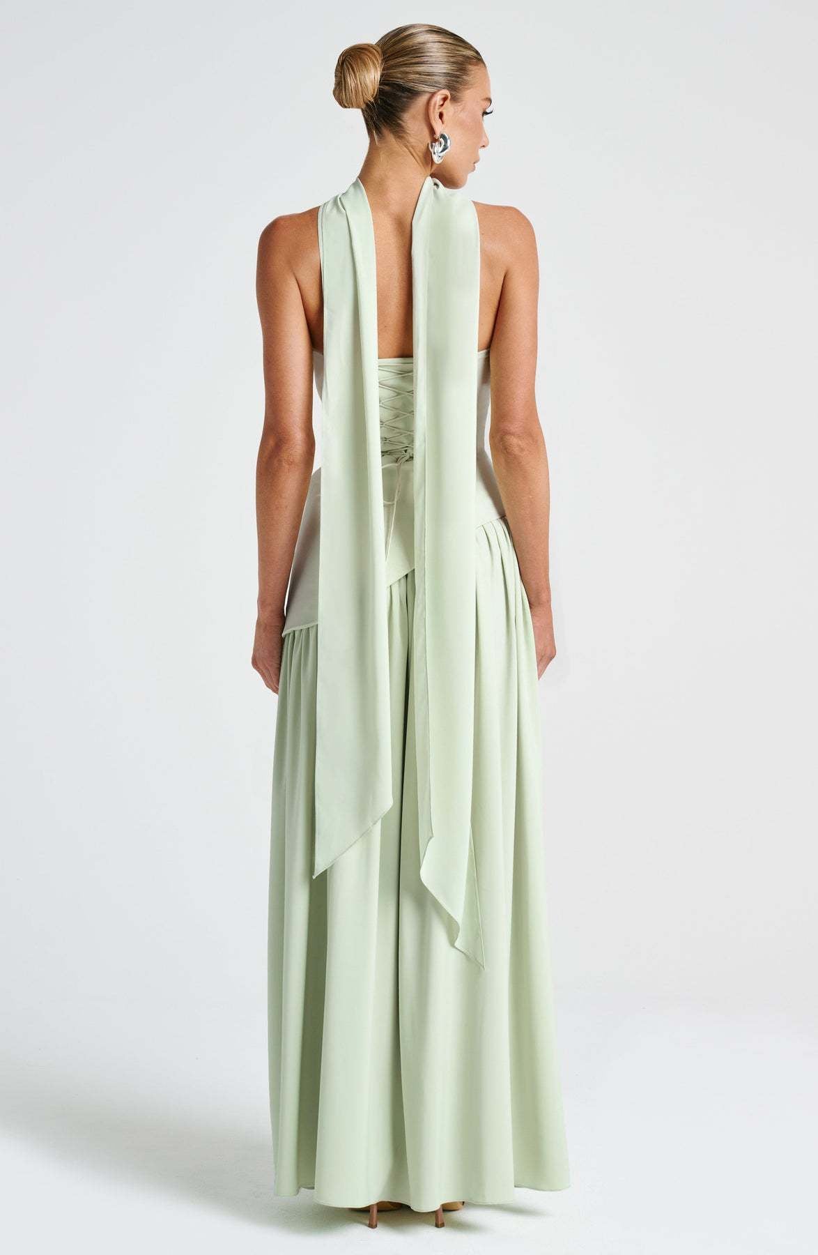 Hampton Royal™ | Lace-Up Back Evening Dress