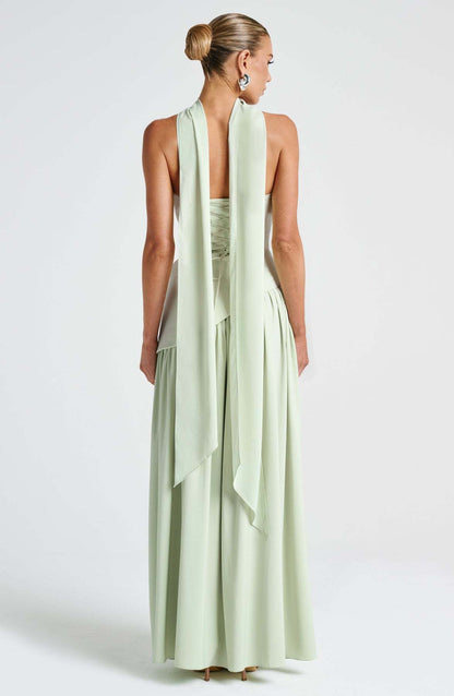Hampton Royal™ | Lace-Up Back Evening Dress