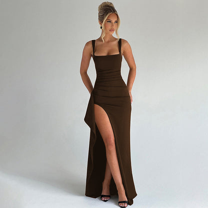 Elara Frost™ | Luxe Silhouette Slip Dress