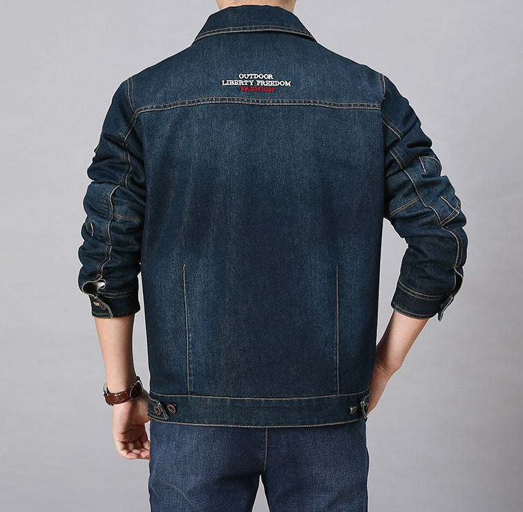 Ashford Vale™ | The Frostline Winter Denim Jacket