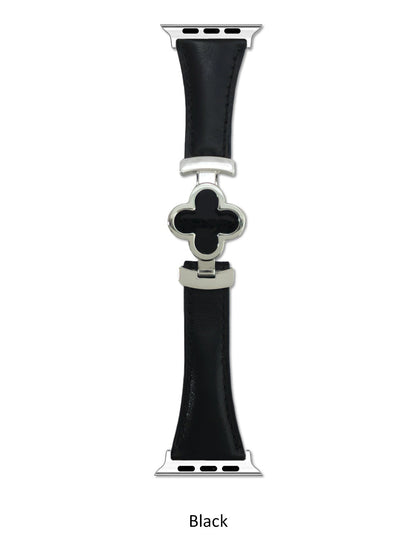 London Blossom™ | Genuine Leather Floral Strap