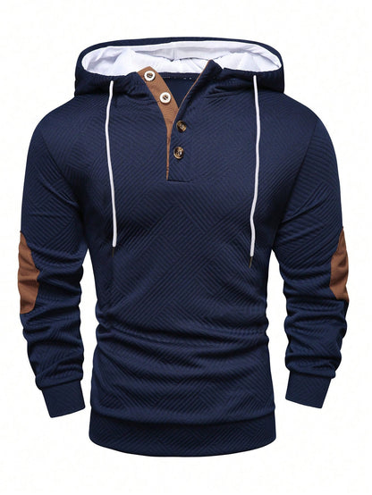 Brixton Flow™ | Quarter-Zip Texture Hoodie