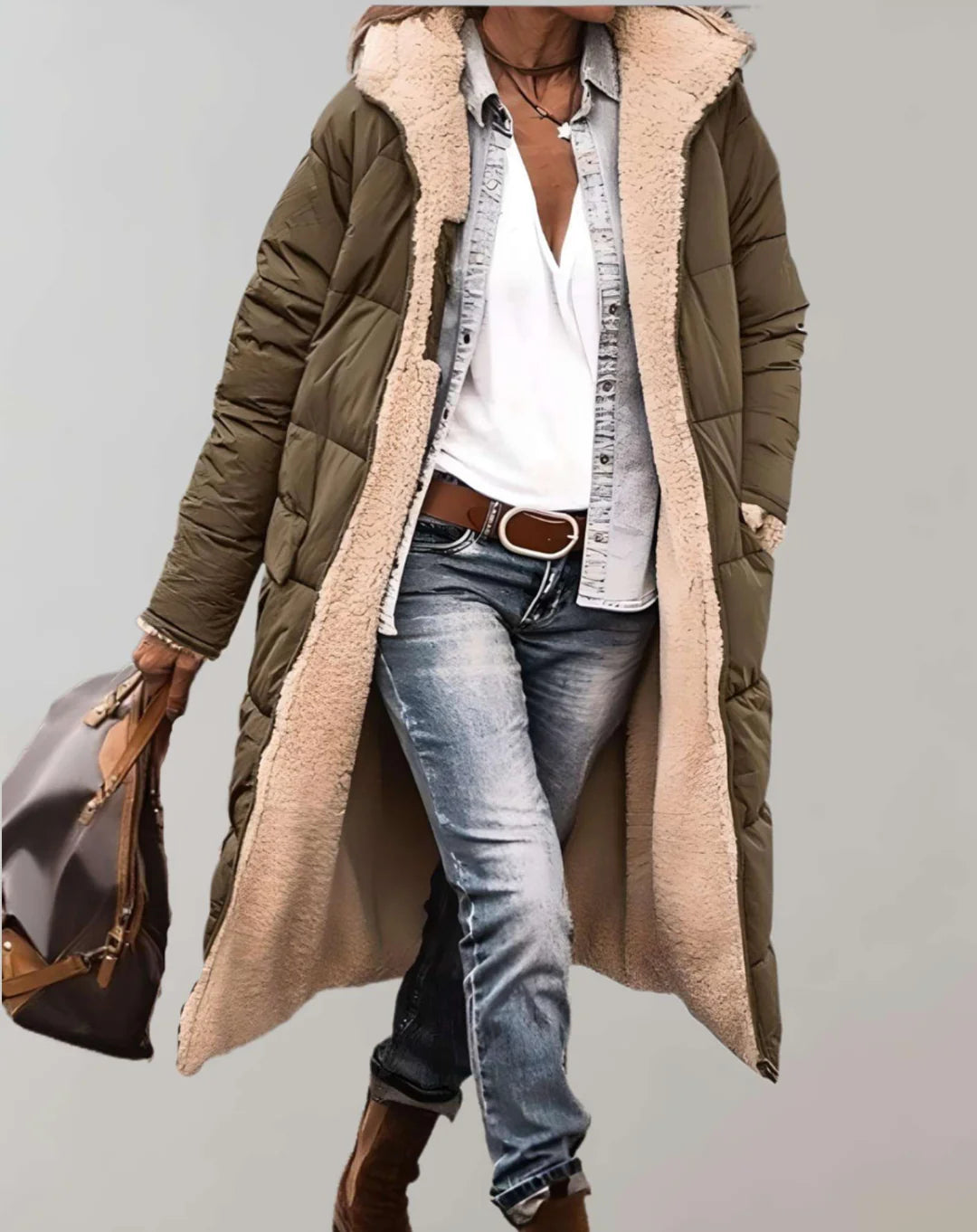 Daisy | Women’s Winter Quilted Coat with Lining