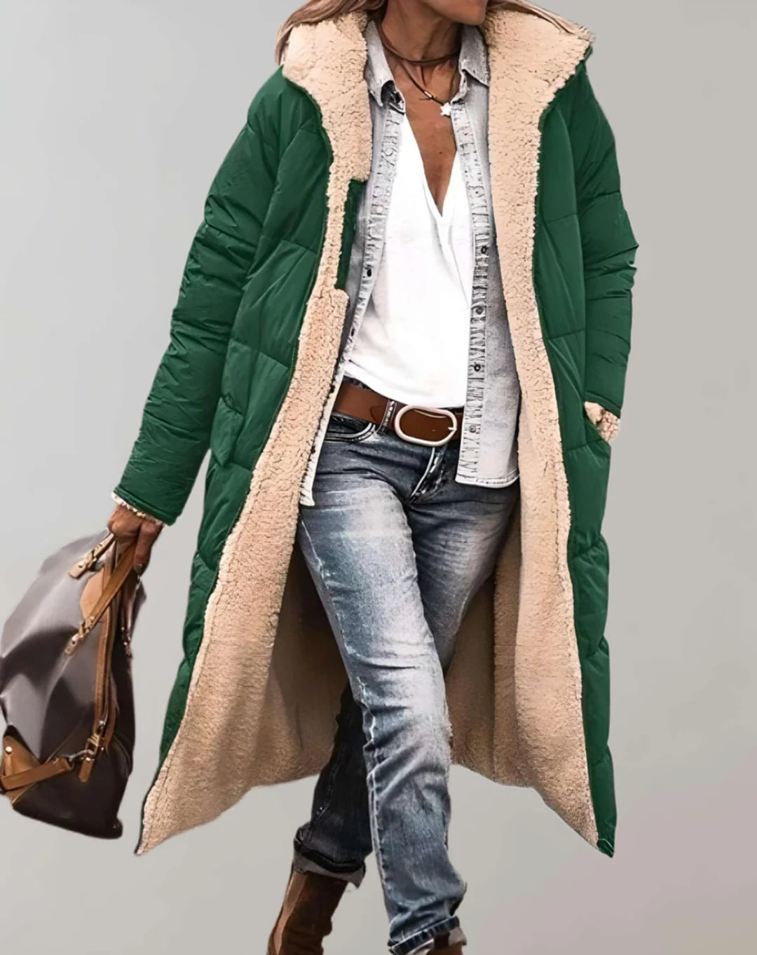 Daisy | Women’s Winter Quilted Coat with Lining