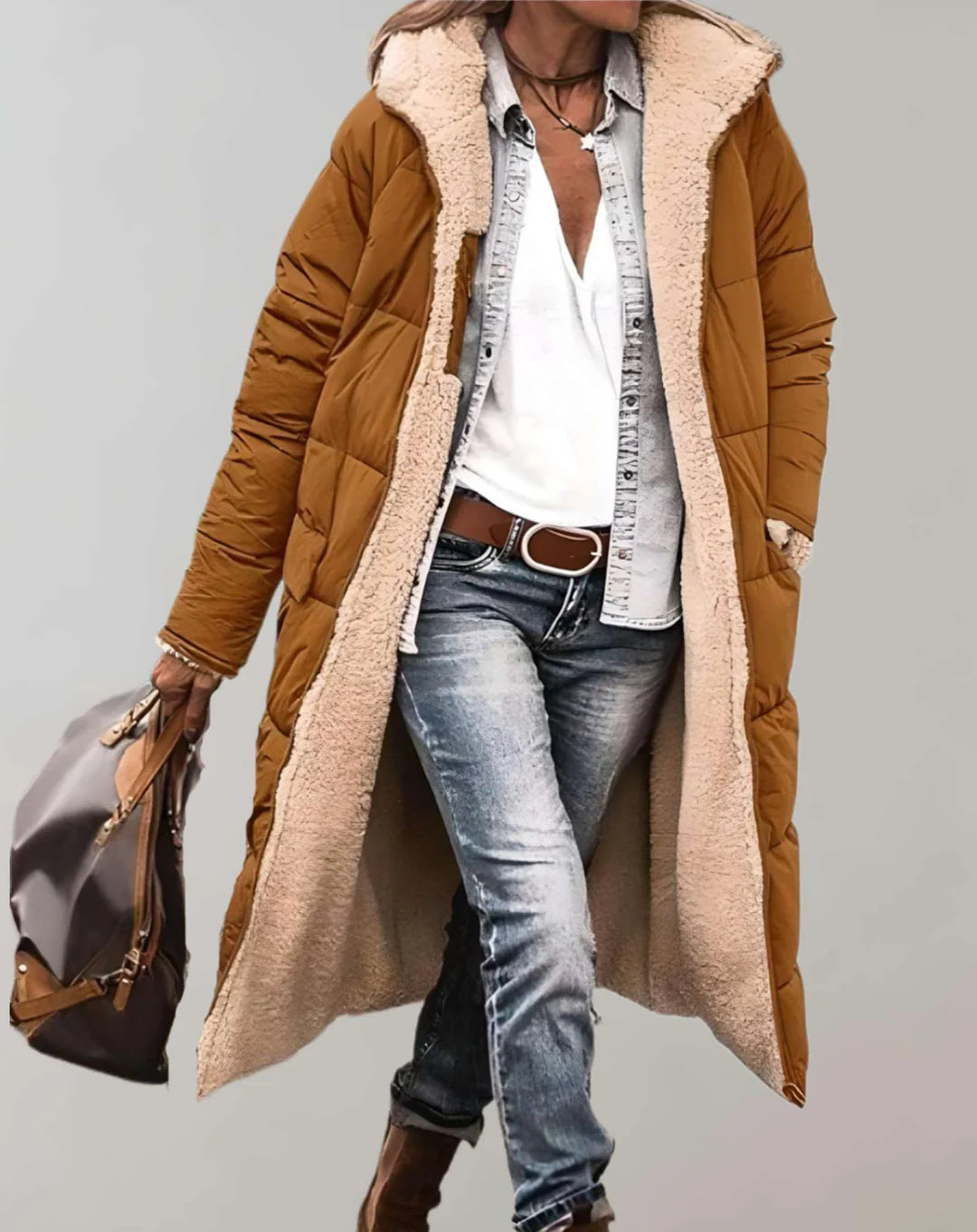 Daisy | Women’s Winter Quilted Coat with Lining