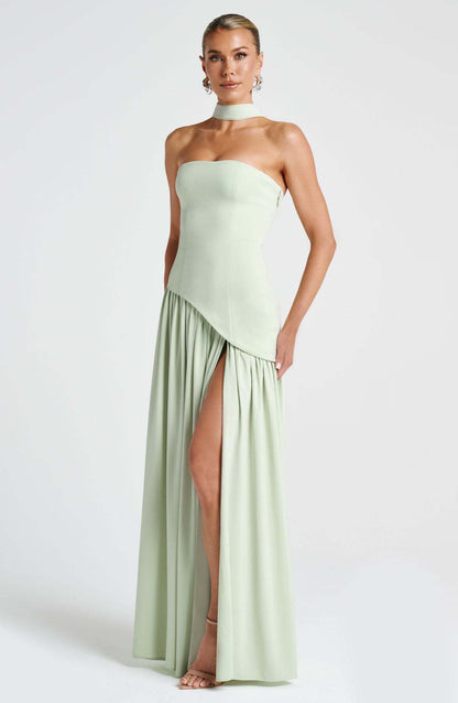 Hampton Royal™ | Lace-Up Back Evening Dress