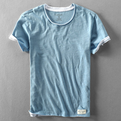 Marlowe™ | Japanese-Trim Cotton Tee