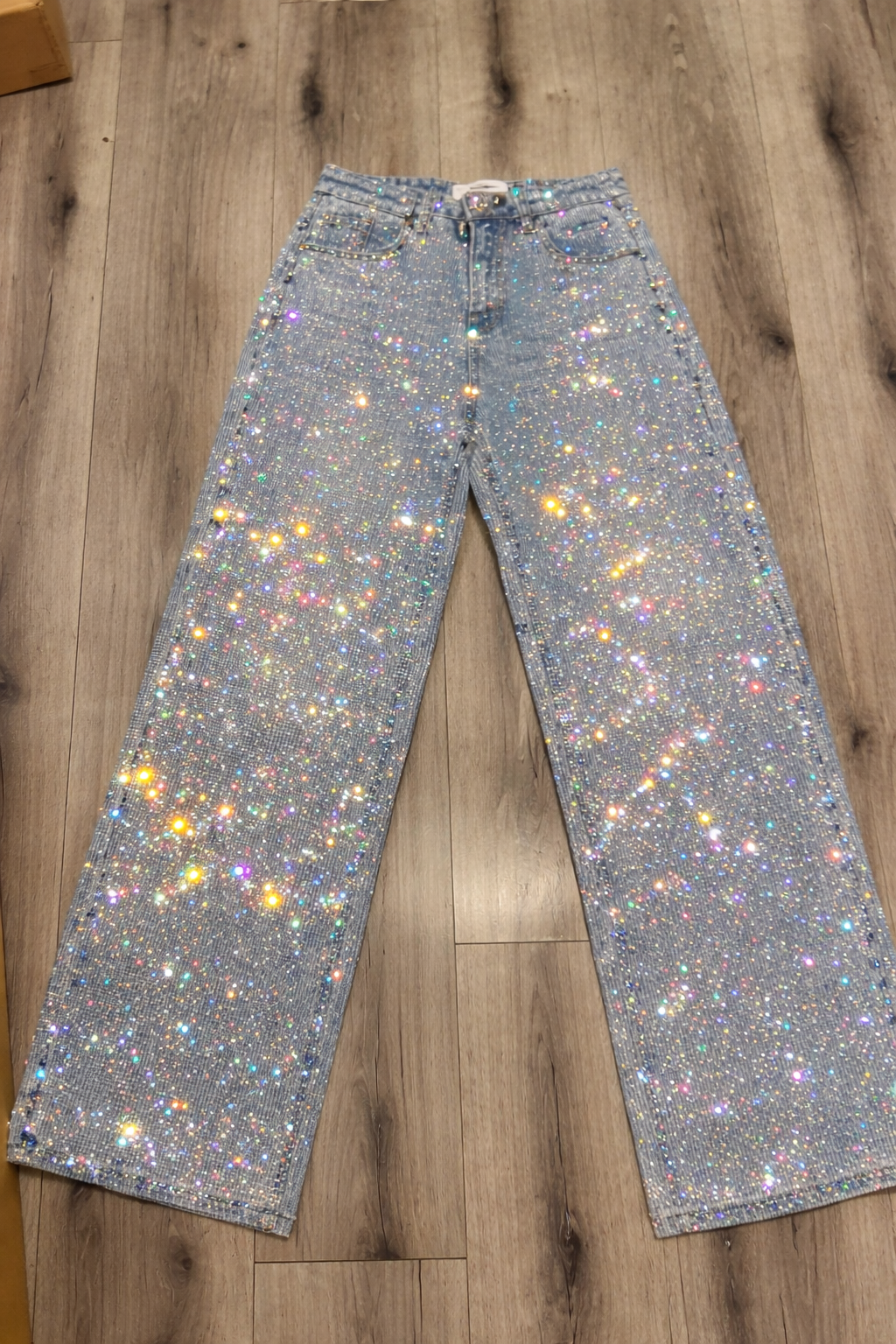 Celine Harwood™ | The Rainbow Gleam Jeans