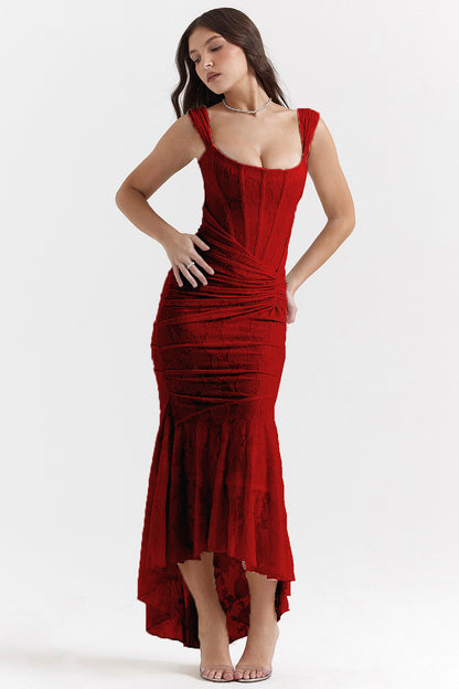 MayfairBelle™ | Corseted Floral Gown