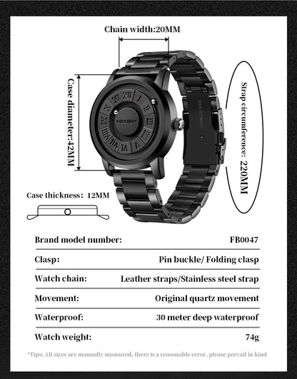 Julien Crane™ | MagSphere Precision Watch