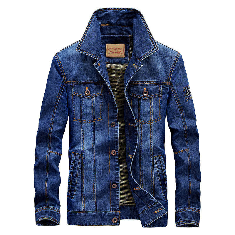 Ashford Vale™ | The Frostline Winter Denim Jacket