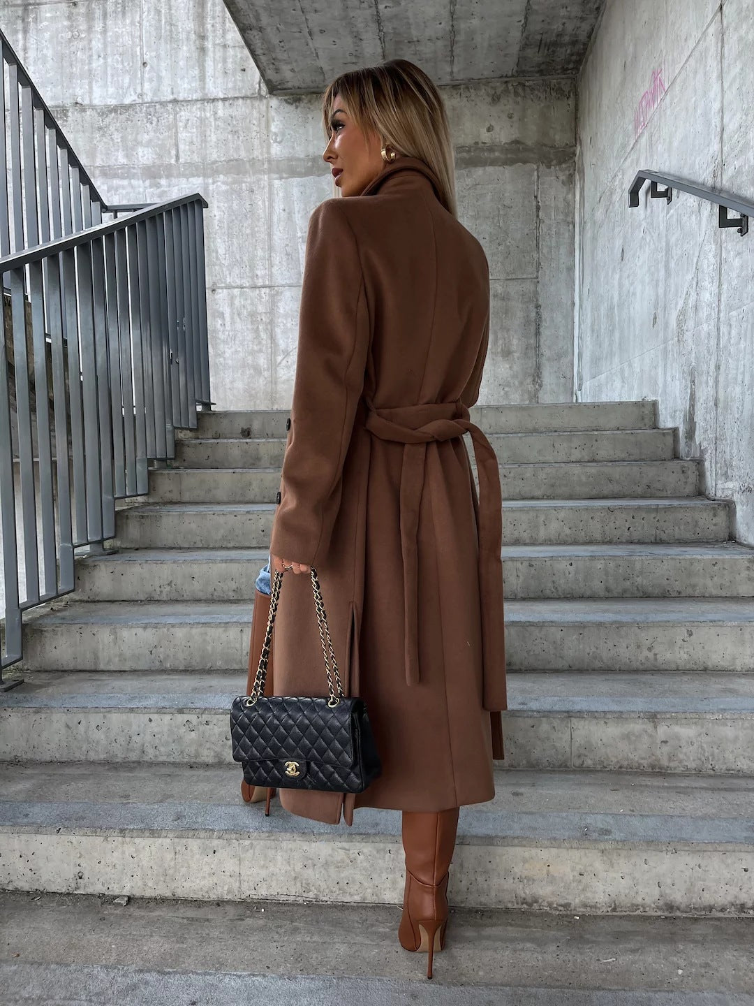 Addison | Women’s Classic Long Sleeve Trench Coat