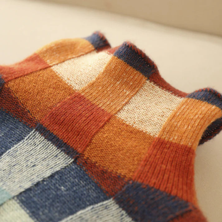 Elise Leroy™ | Cosy Checked Jumper