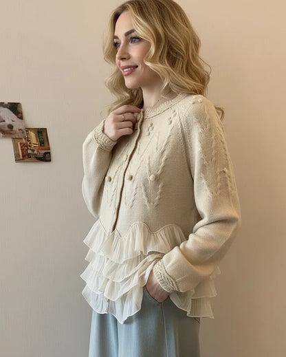 Ophelia Ridgewell™ | The Cashmere Poetic Strokes Knit