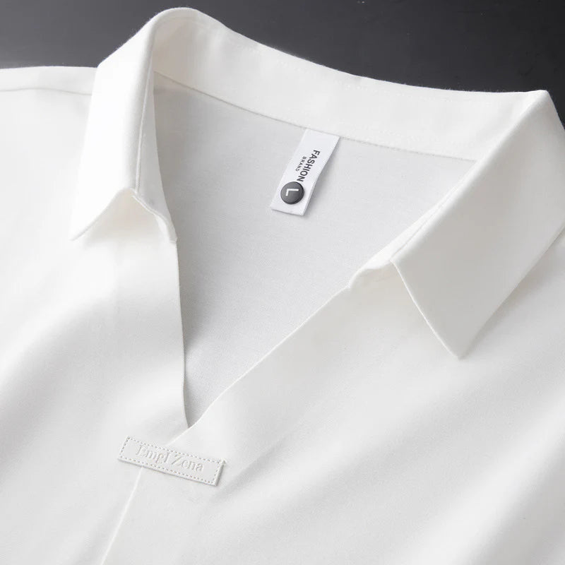 Garden State™ | Breathable Silk-Cotton Polo