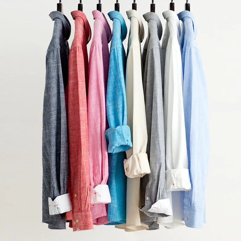 RoyalLinen™ | All-Day Comfort Button-Down