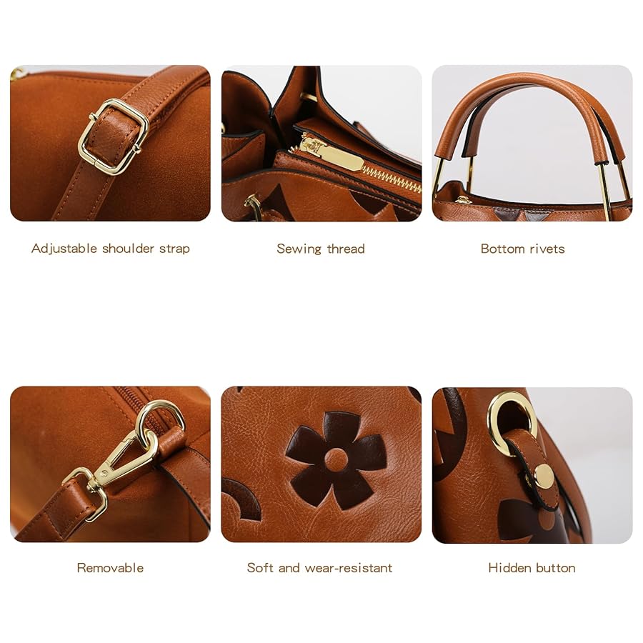 Duchess Carryall™ | Maternity-Friendly Topstitched Retro Tote