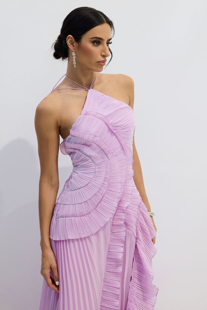 RichmondRomance™ | Patchwork Pleated Gown