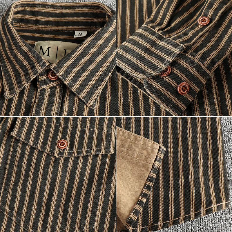 Redcliffe Core™ | Timeless Vertical Stripe Shirt