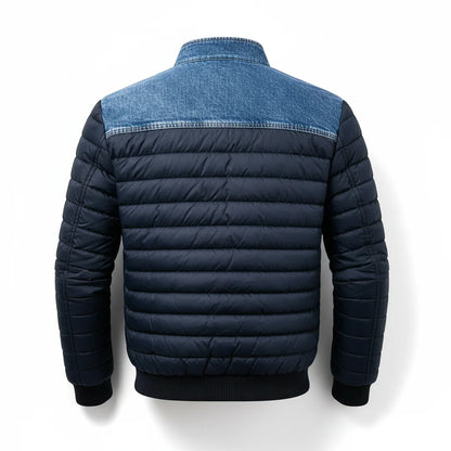 Jori™ | Elegant Quilted Denim Jacket