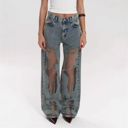 Northern Quarter™ | Washed Hollow Denim