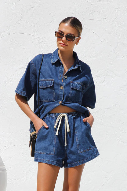 Chelsea Dusk™ | Classic Denim Two-Piece