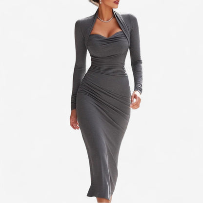 Marina Ellsworth™ | The Sculpted Drape Dress