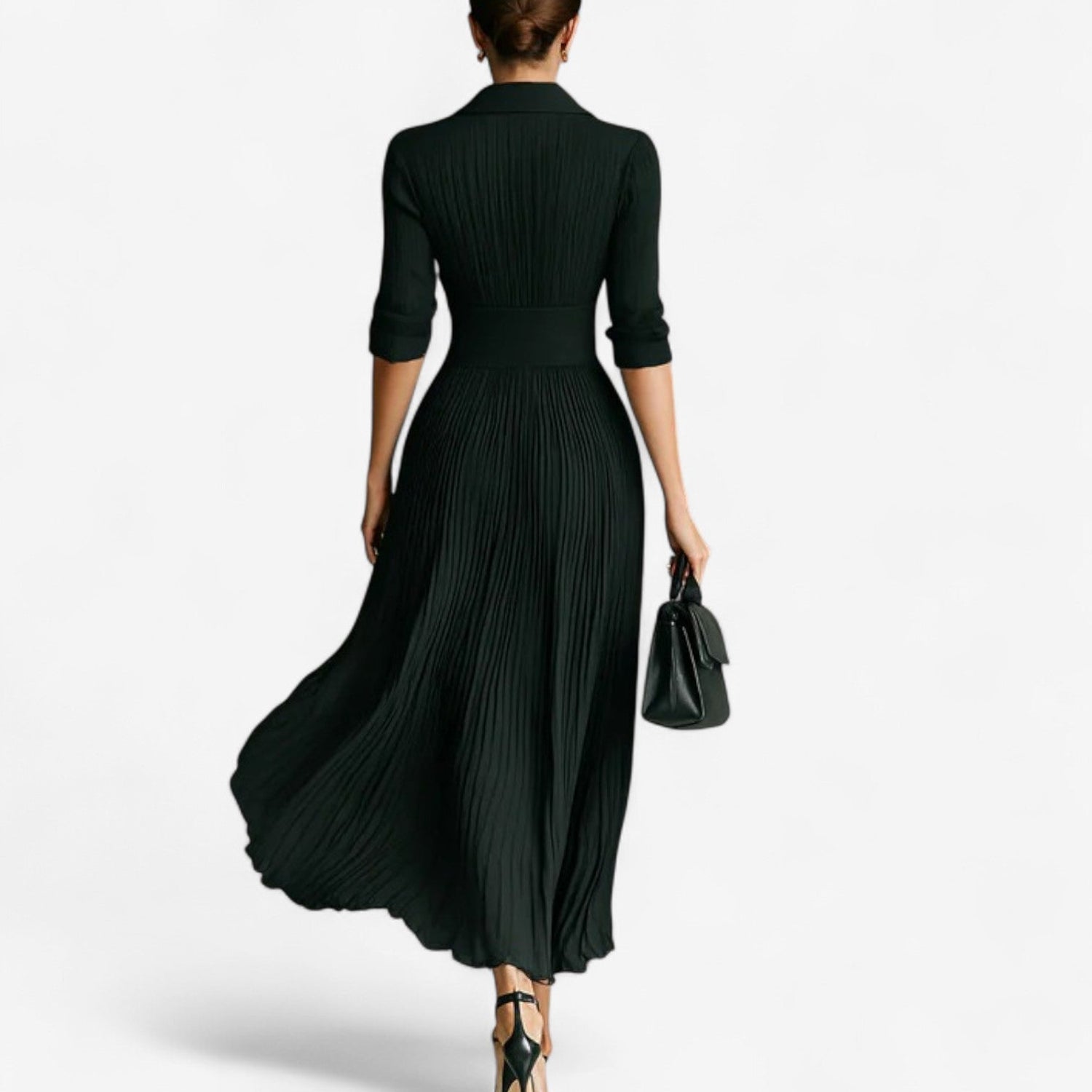 Aurelia Norwood™ | The Buttoned Flare Midi