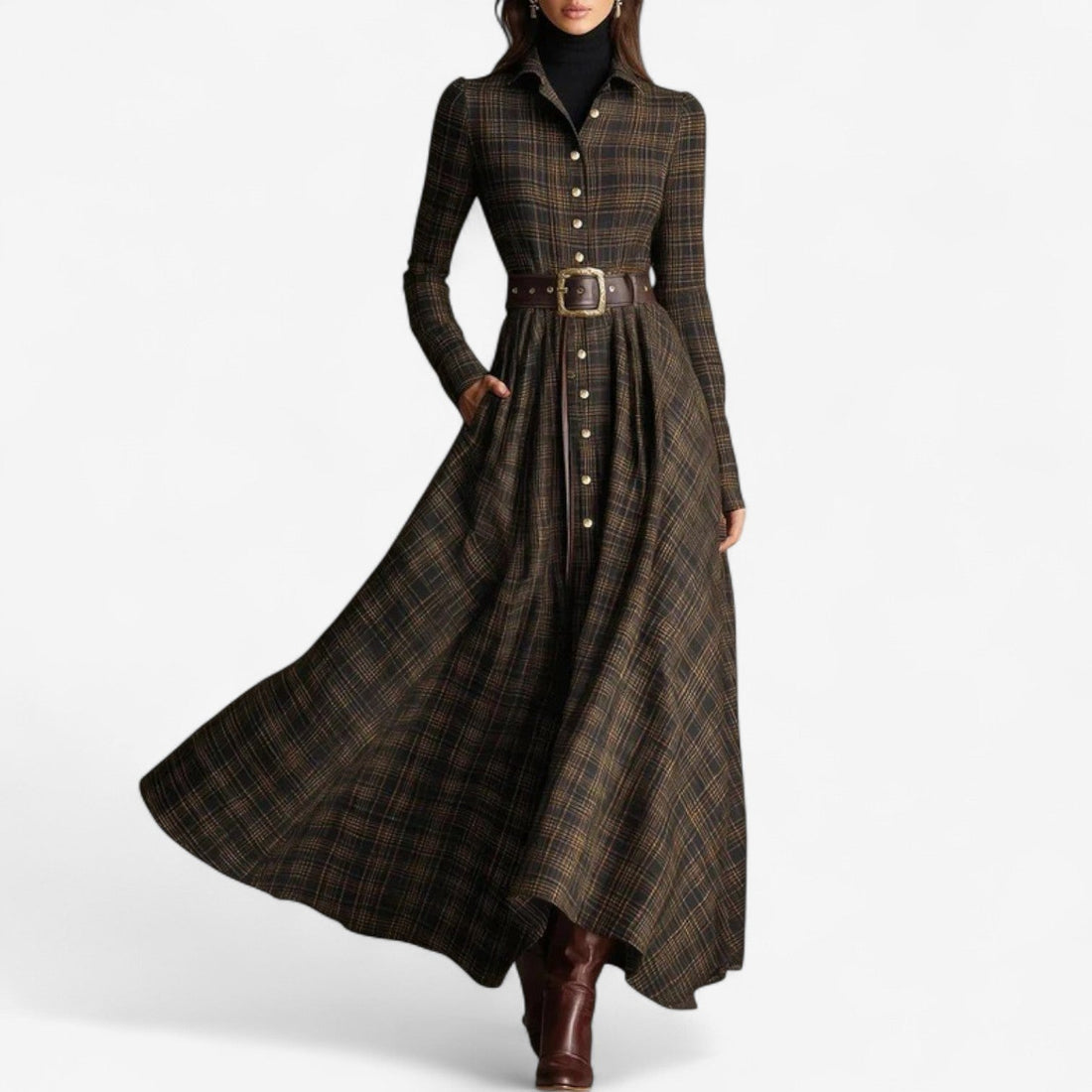 Ivy Rowan™ | The Somerset Check Maxi