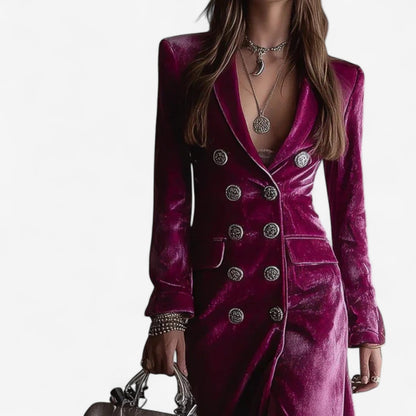 Victoria Merrel™ | The Regal Velvet Dress
