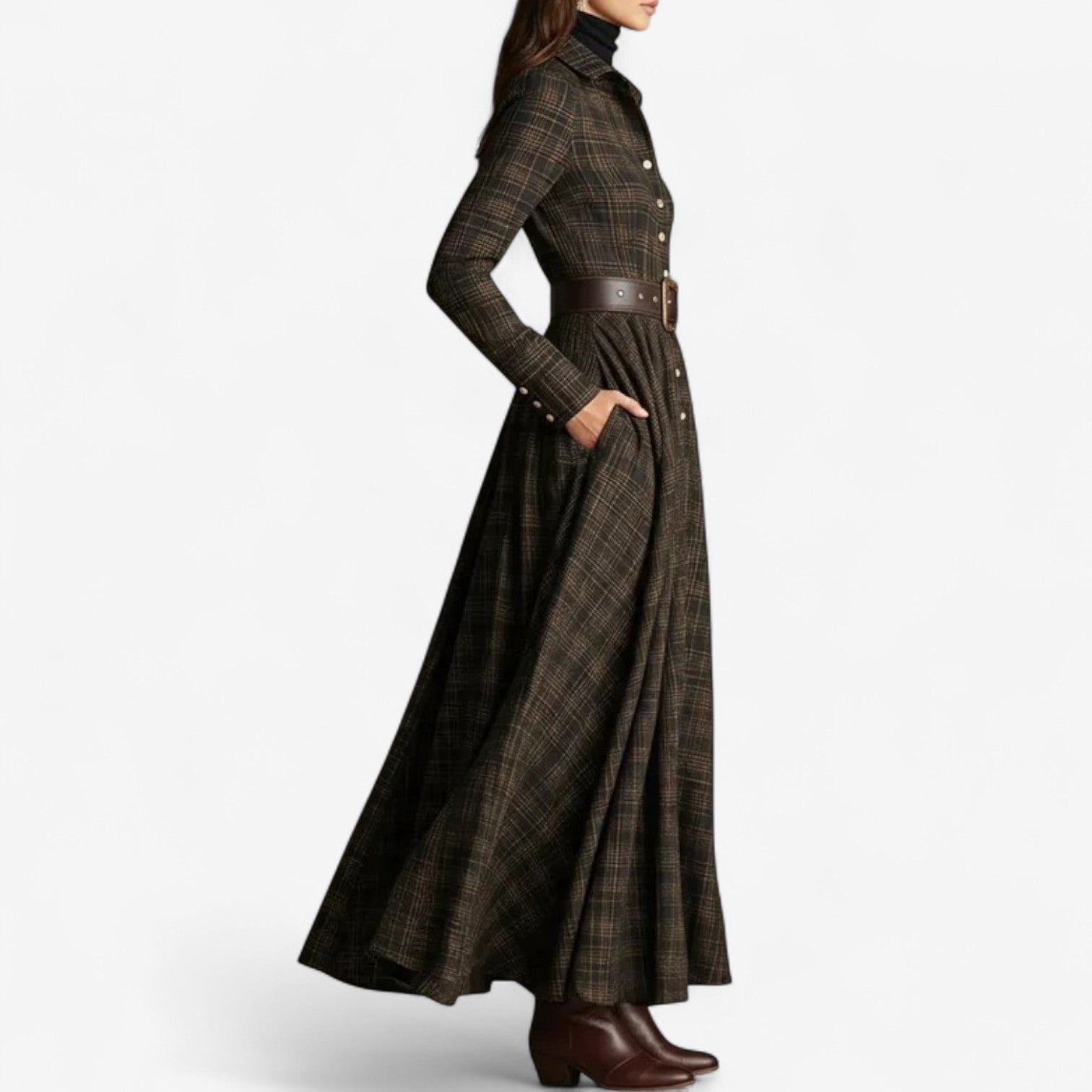 Ivy Rowan™ | The Somerset Check Maxi