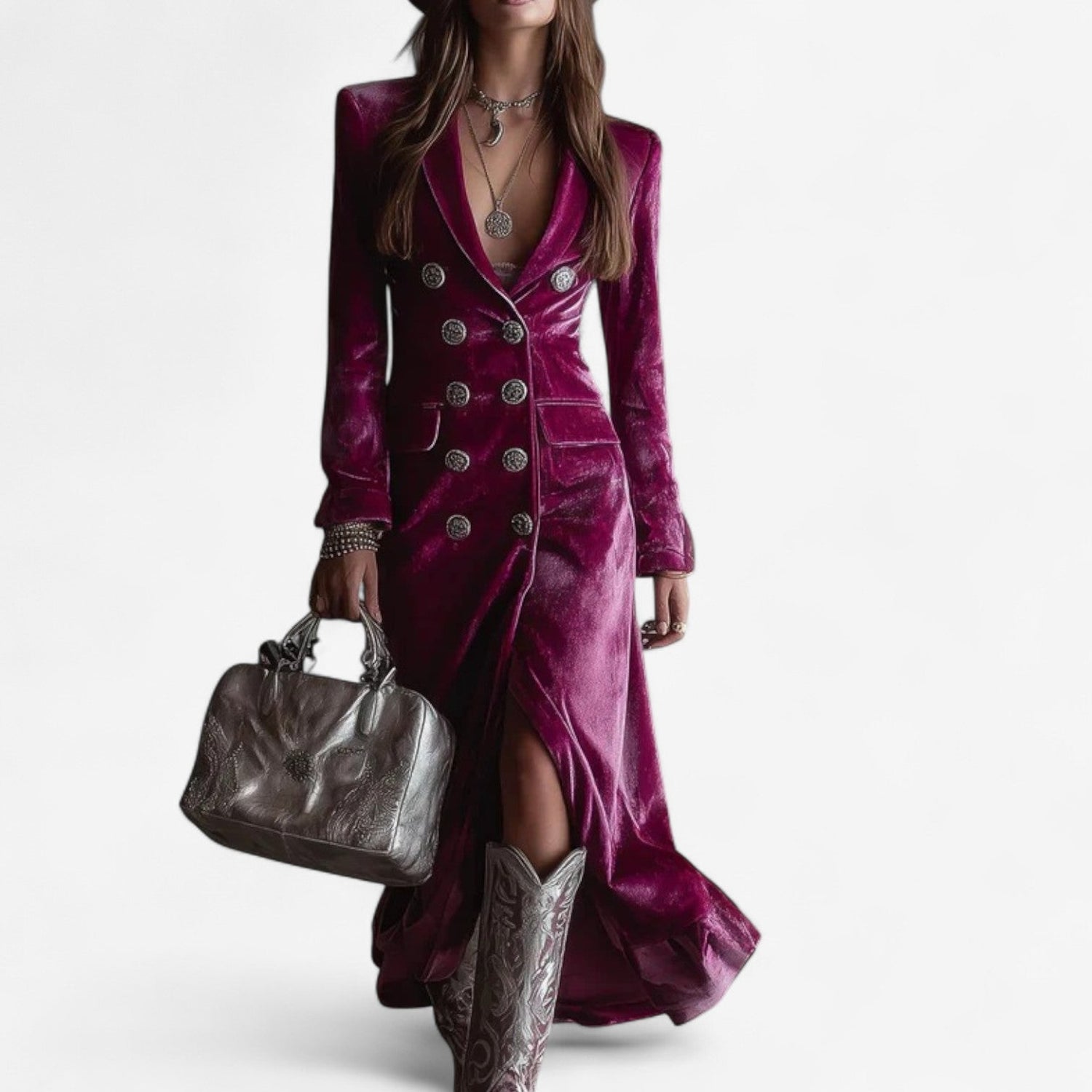 Victoria Merrel™ | The Regal Velvet Dress