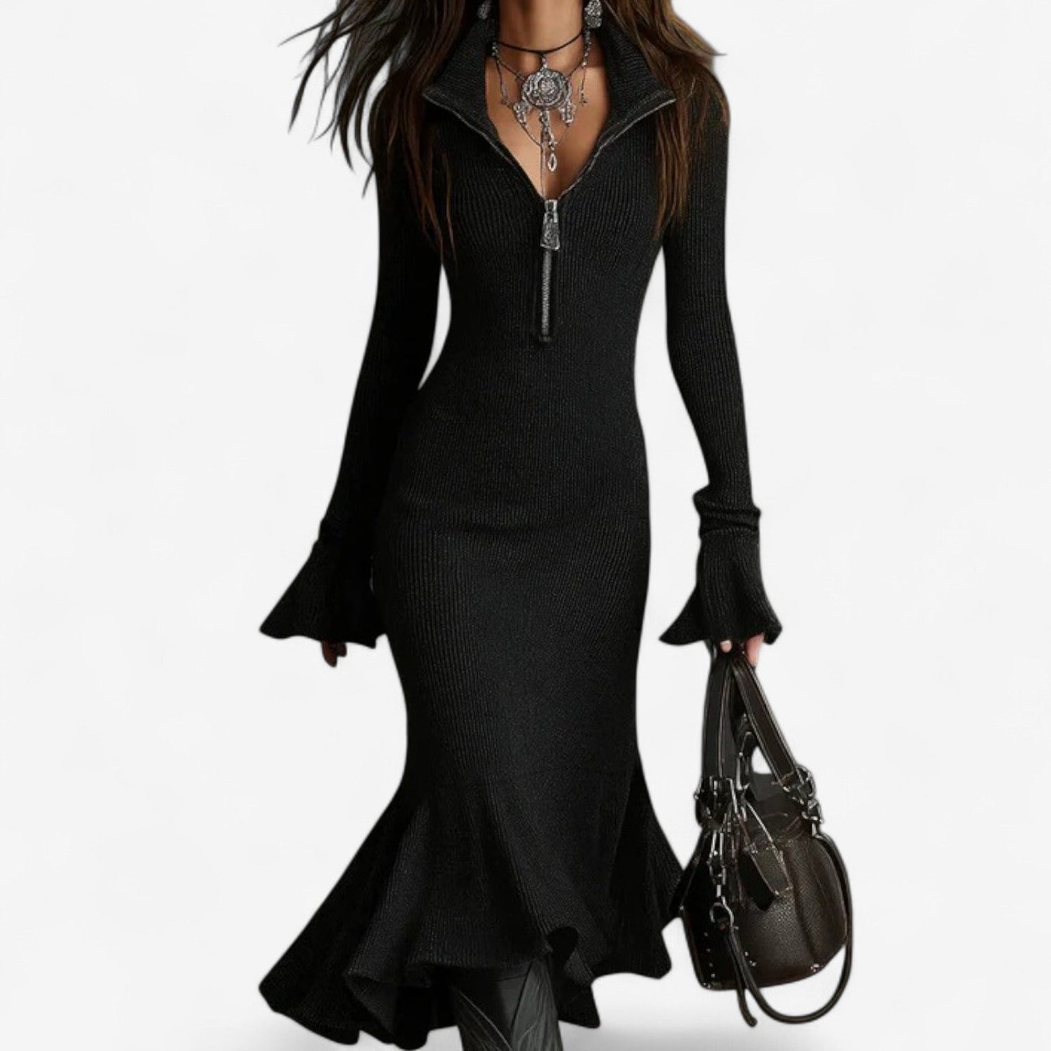 Aveline Shore™ | The Softline Zip Midi