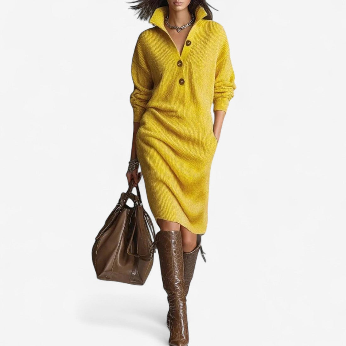 Amelia Shore™ | The Draped Comfort Dress