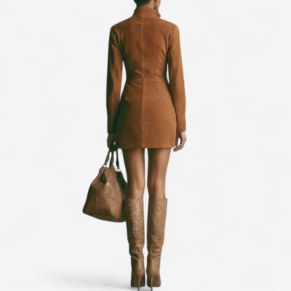 Clara Penrose™ | The Luxe Suedetouch Dress