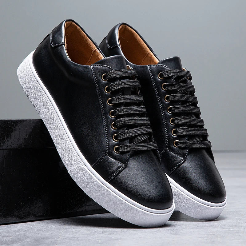 London Grain™ | Genuine Leather Board Shoes