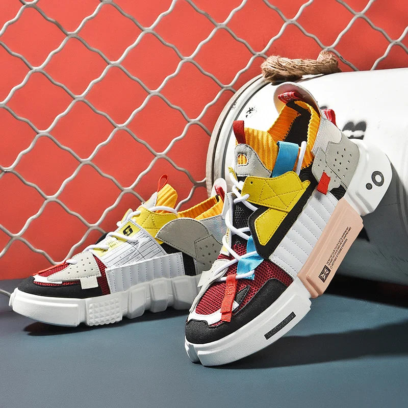 Carnaby Chaos™ | Bold Asymmetry Sneakers