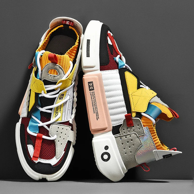 Carnaby Chaos™ | Bold Asymmetry Sneakers