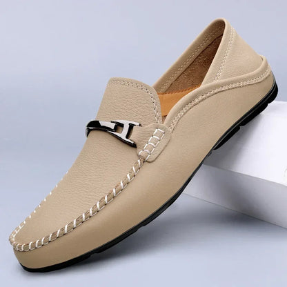 City of London™ | Bit-Detail Leather Loafers