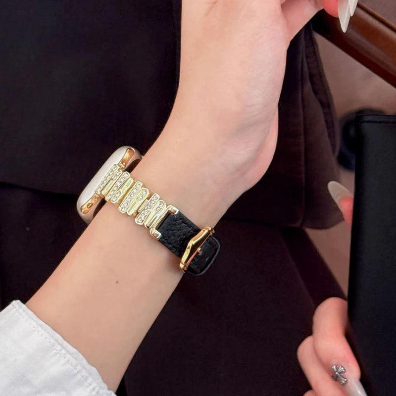 Riveton Edge™ | Premium Leather Apple Band