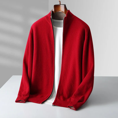 Norwood Line™ | Two-Tone Wool Cardigan