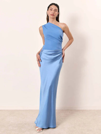 Amara Frost™ | Timeless Drape Dress