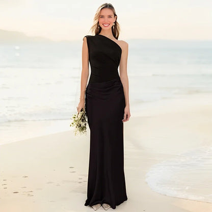 Amara Frost™ | Timeless Drape Dress